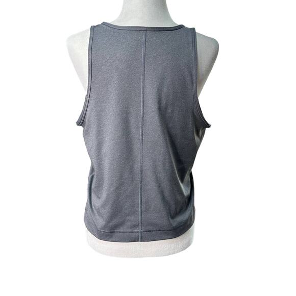 EVERLANE Women's XXL Gray Lightweight Compression Perform Tank with Shelf Bra - Picture 3 of 5